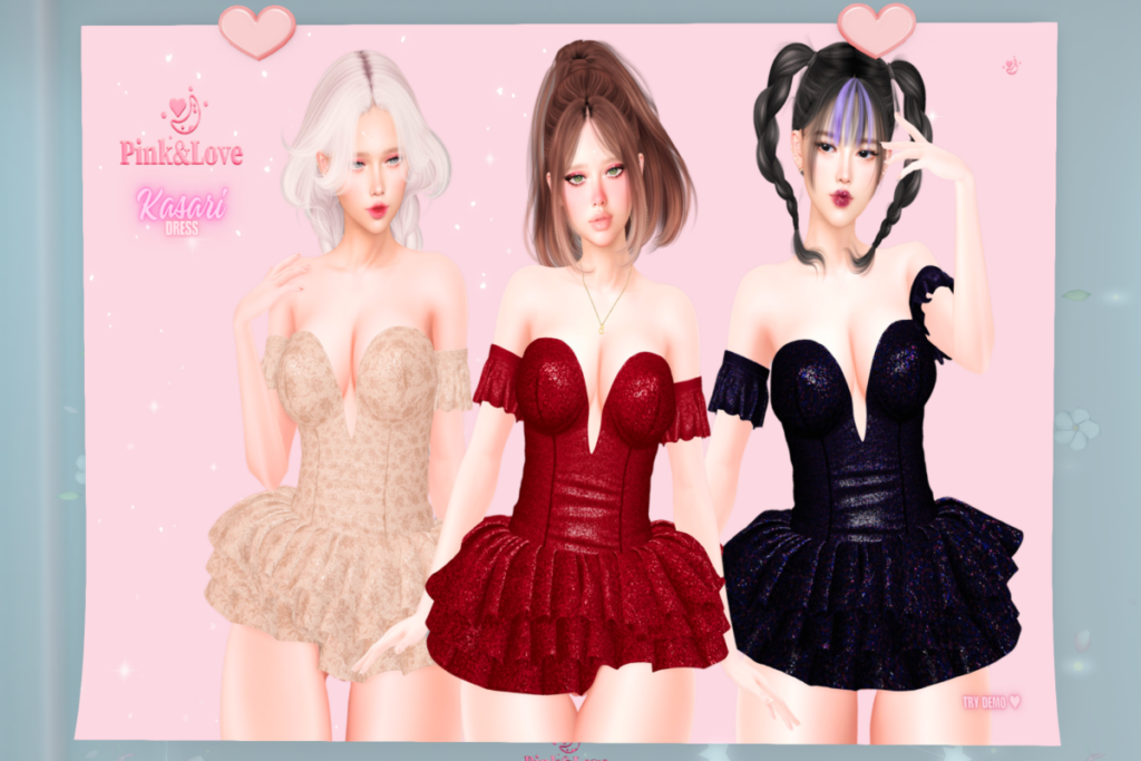 Kasari Dress - Legacy/Maitreya/Reborn/+mods, L$399 each Body Pack/L$1250 FP