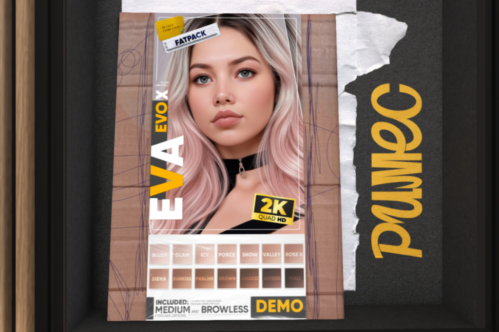 Eva Skin - EvoX, L$599 each/L$3399 FP
