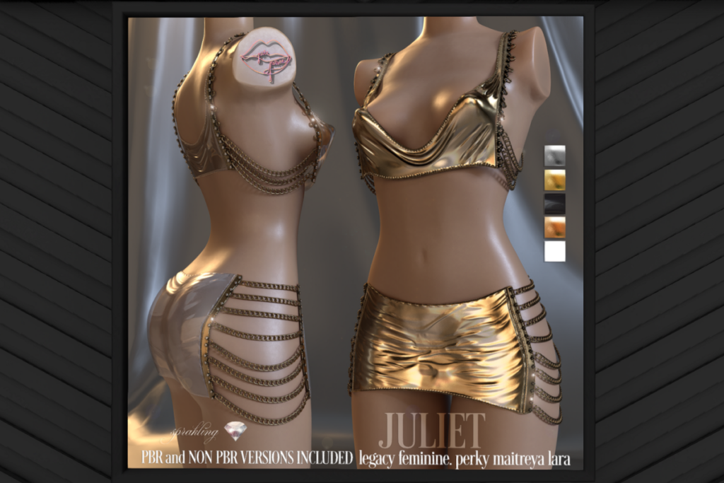 Juliet Outfit - Legacy/Maitreya/+mods, L$599