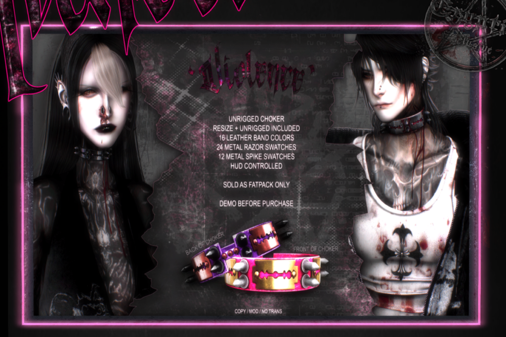 Violence Choker, L$350