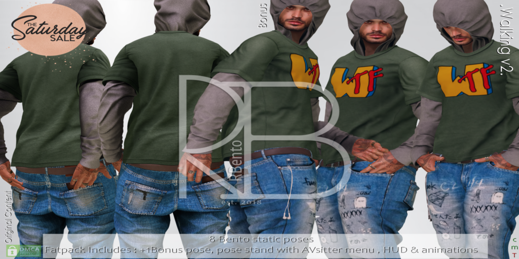 Walking v2 Poses	&lt;a href=&quot;http://maps.secondlife.com/secondlife/Lorena%20Blue/45/16/23&quot;&gt;Teleport&lt;/a&gt;