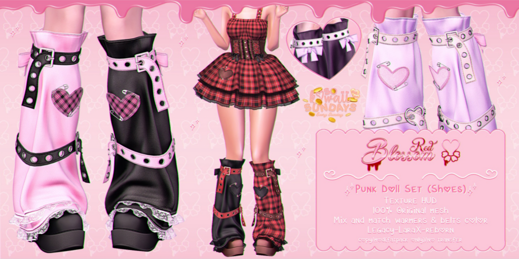 Punk Doll Shoes - Legacy/MaitreyaX/Reborn	&lt;a href=&quot;http://maps.secondlife.com/secondlife/Anhedonia/118/132/999&quot;&gt;Teleport&lt;/a&gt;