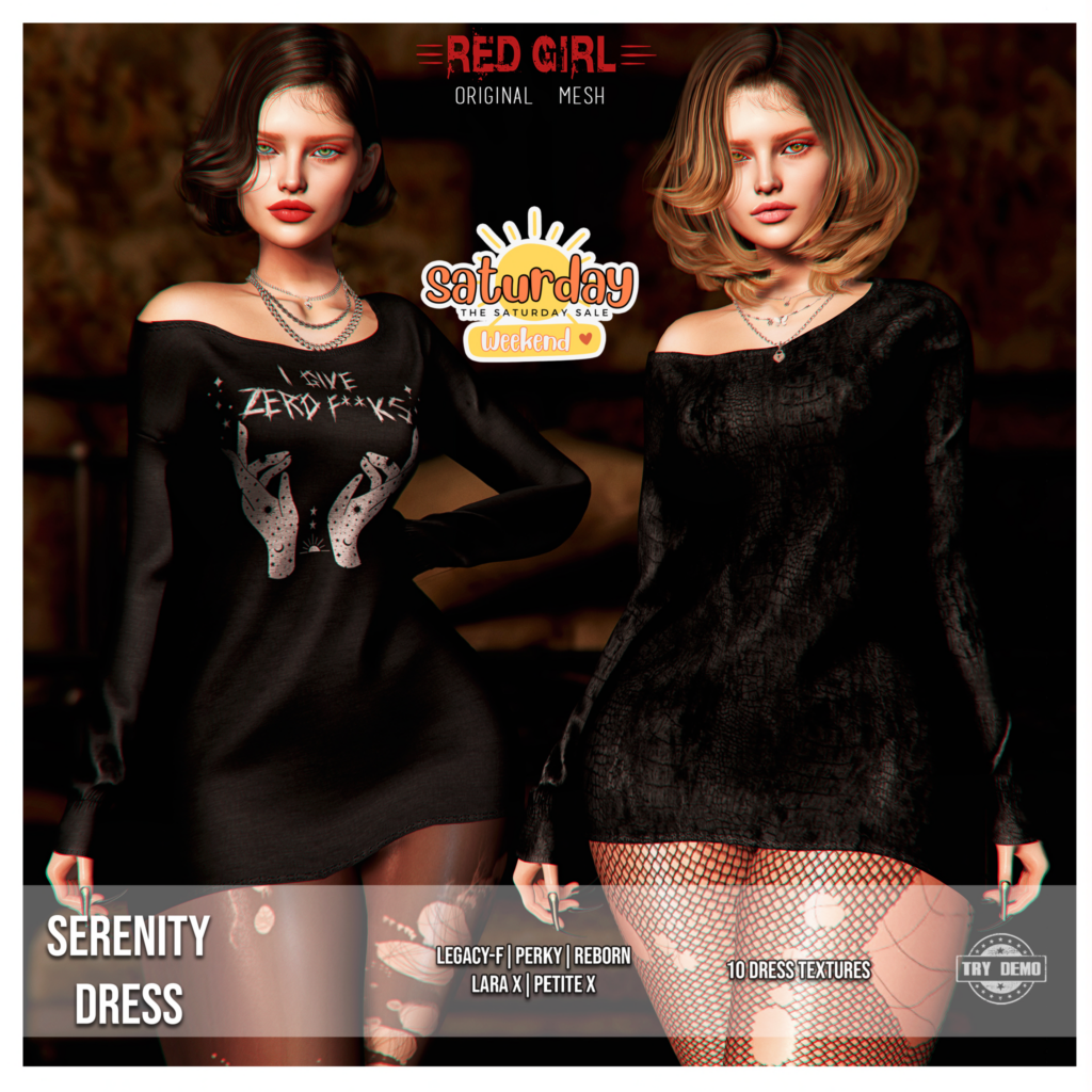 Serenity Dress - Legacy/MaitreyaX/Reborn/+mods	&lt;a href=&quot;https://maps.secondlife.com/secondlife/Midgard/195/62/22&quot;&gt;Teleport&lt;/a&gt;