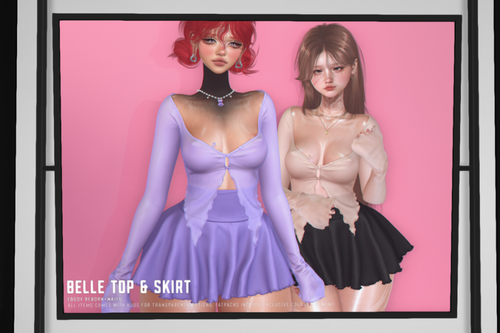 Belle Set - Reborn, L$230-L$250 each/L$1150-L$1250 each FP