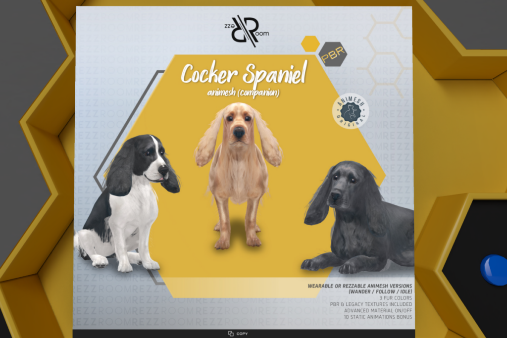 Cocker Spaniel, L$980