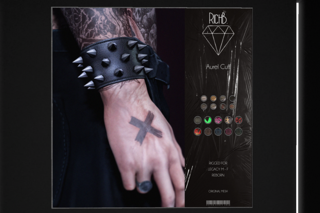 Aurel Cuff - Legacy F+M/Reborn, L$350