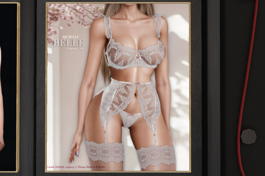 Belle Lingerie Set - Legacy/MaitreyaX/Reborn/+mods, L$378 each/L$1498 FP