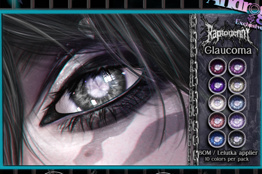 Glaucoma Eyes - EvoX/BOM, L$199 each