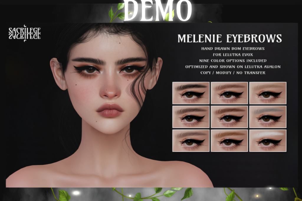 Melenie Eyebrows - EvoX, L$299