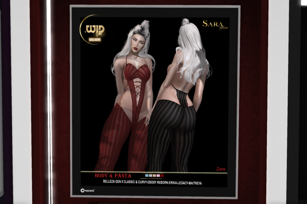 Zane Outfit - Erika/GenX/Legacy/Maitreya/Reborn, L$200 FP