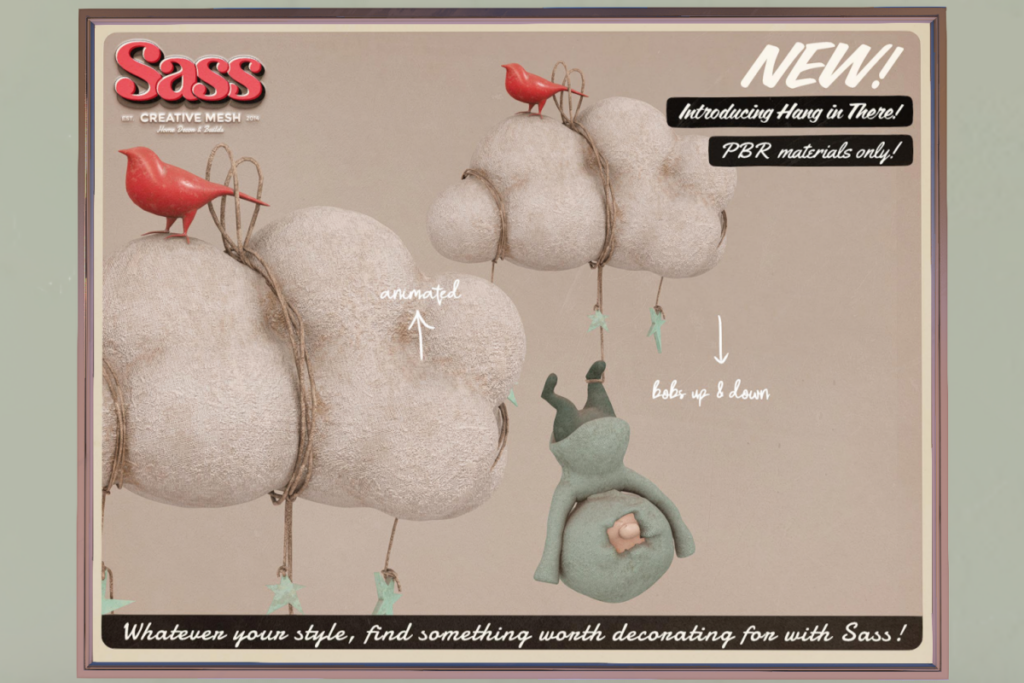 Hang In There Decor, L$299