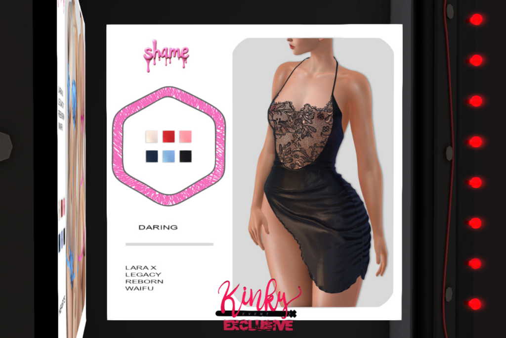 Daring Dress - Legacy/MaitreyaX/Reborn/+mods, L$299 each/L$999 FP