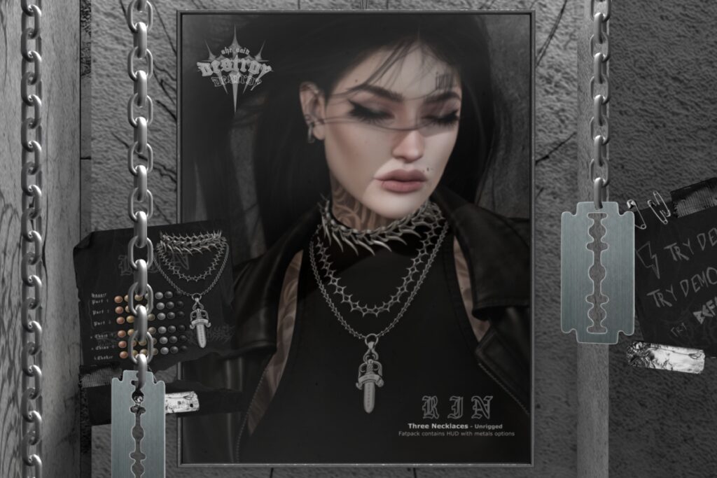 Rin Necklaces, L$320 FP