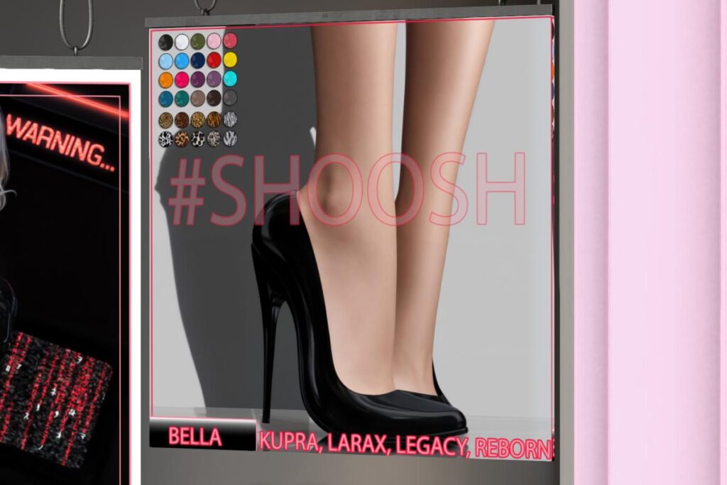 Bella Pumps - Inithium/Legacy/MaitreyaX/Reborn, L$599
