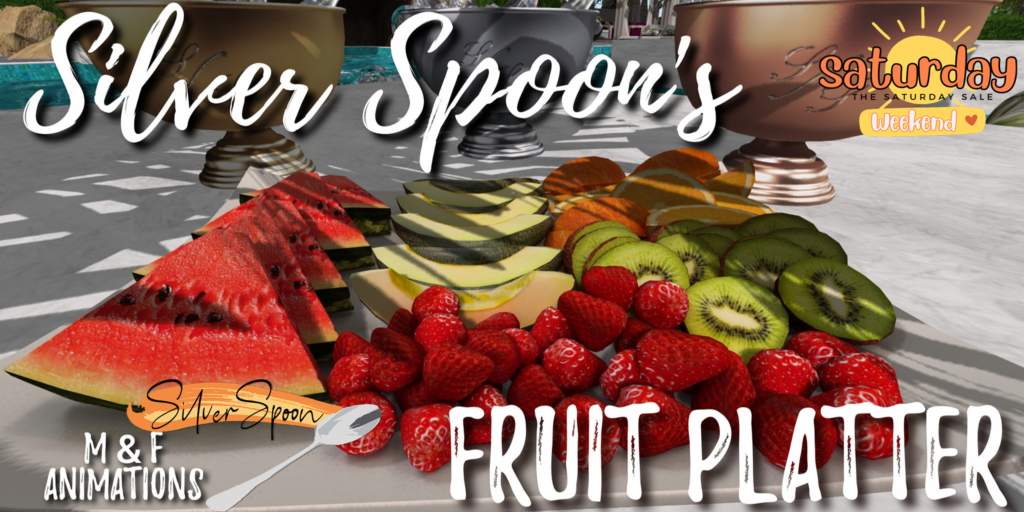 Fruit Platter Decor	&lt;a href=&quot;http://maps.secondlife.com/secondlife/Highlife%20V/5/39/2497&quot;&gt;Teleport&lt;/a&gt;