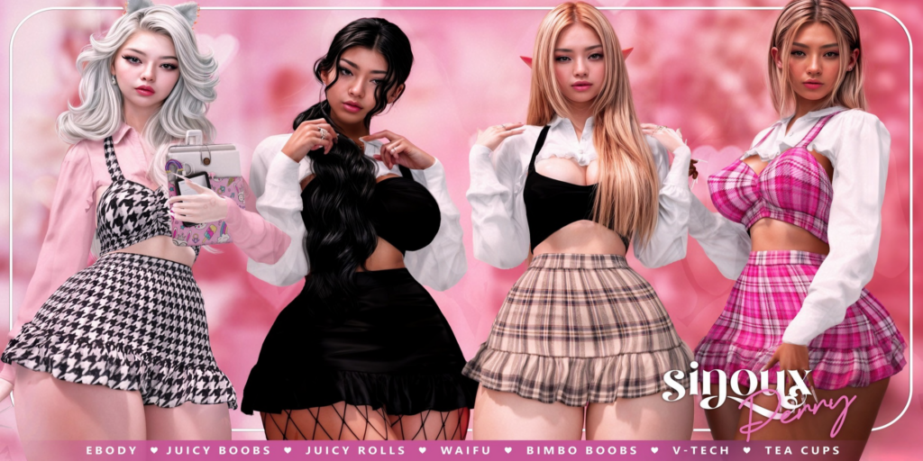 Denny Outfit - Reborn/+mods	&lt;a href=&quot;https://maps.secondlife.com/secondlife/Raphael/85/186/2006&quot;&gt;Teleport&lt;/a&gt;