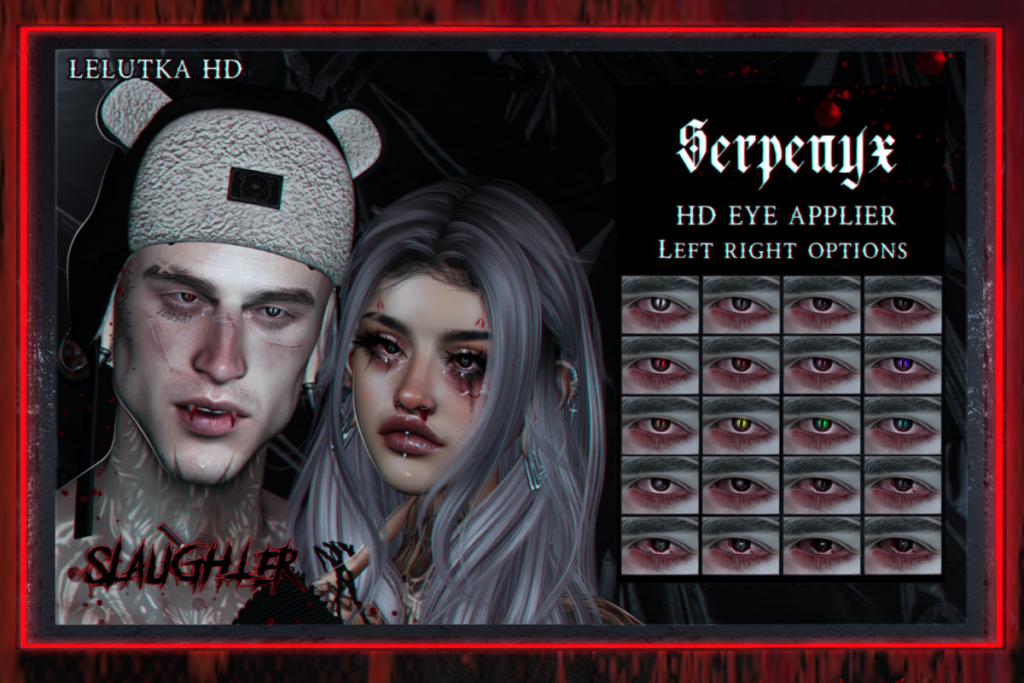 Serpenyx Eyes - EvoX, L$280