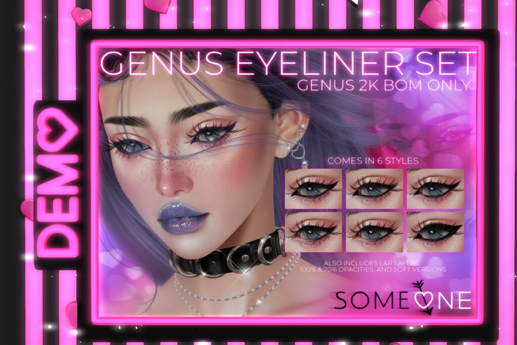Genus Eyeliners - Genus, L$275 FP
