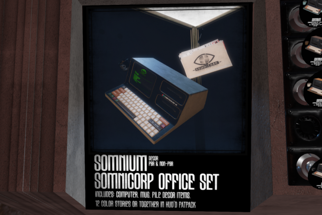 Somnicorp Office Set, L$350 each/L$2100 FP