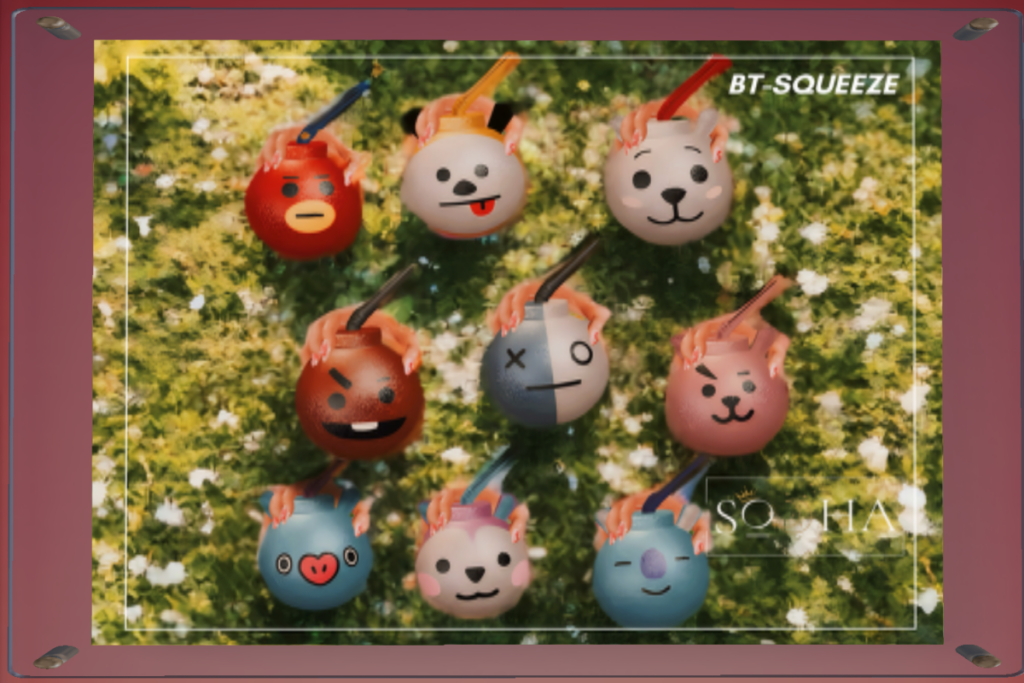 BT-Squeeze, L$275 each/L$975 FP