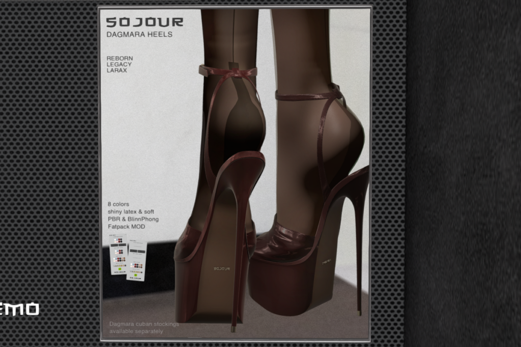 Dagmara Heels - Legacy/MaitreyaX/Reborn, L$249 each/L$999 FP