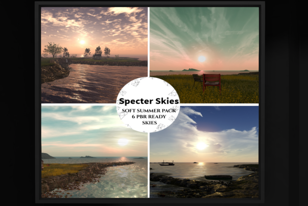 Soft Summer Ready PBR Skies, L$295
