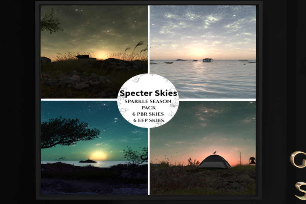 Sparkle Season PBR Skies &amp; EEP Skies, L$295