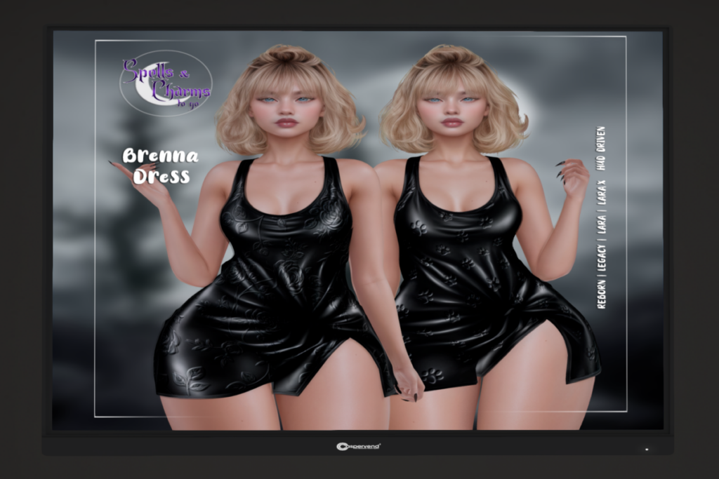 Brenna Dress - Legacy/Maitreya/Reborn/+mods, L$450 FP