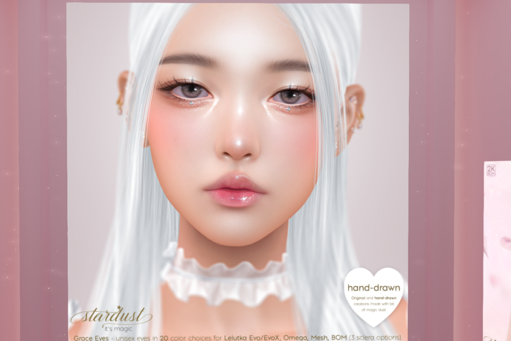 Grace Eyes - BOM/Evo/EvoX/Mesh/Omega, L$299 each/L$799 FP