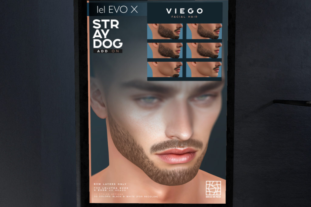 Viego Facial Hair - EvoX, L$300