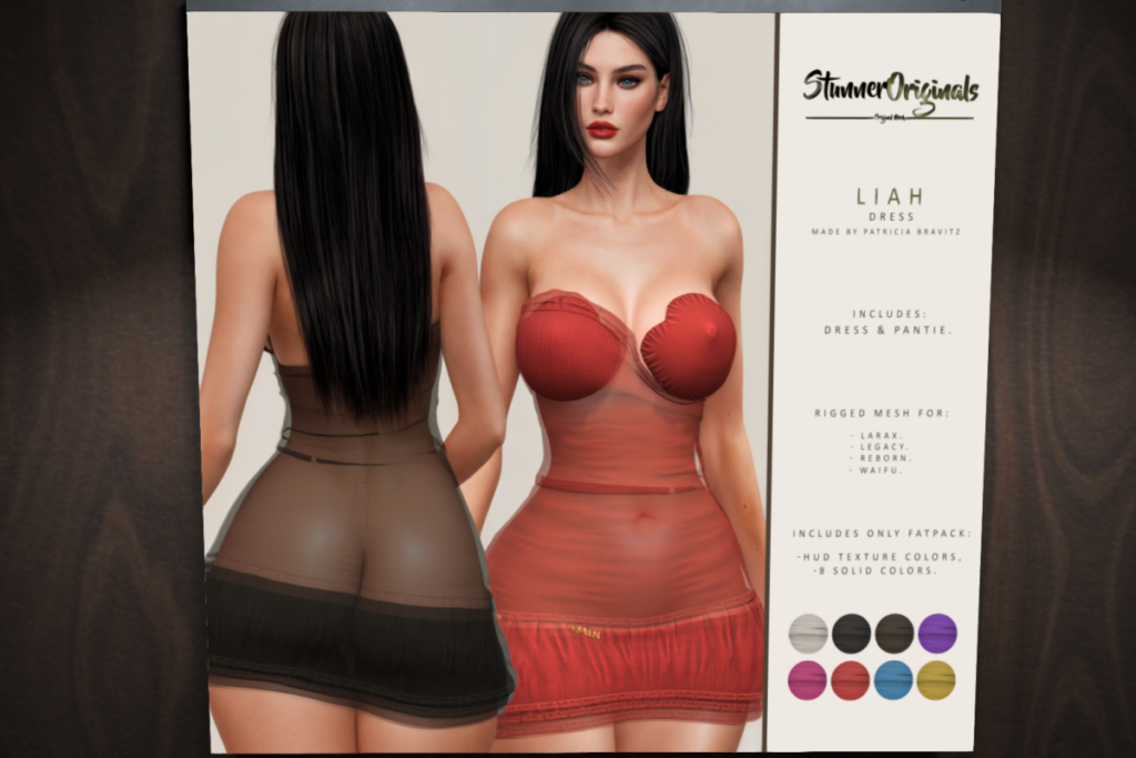 Liah Dress - Legacy/MaitreyaX/Reborn/+mods, L$