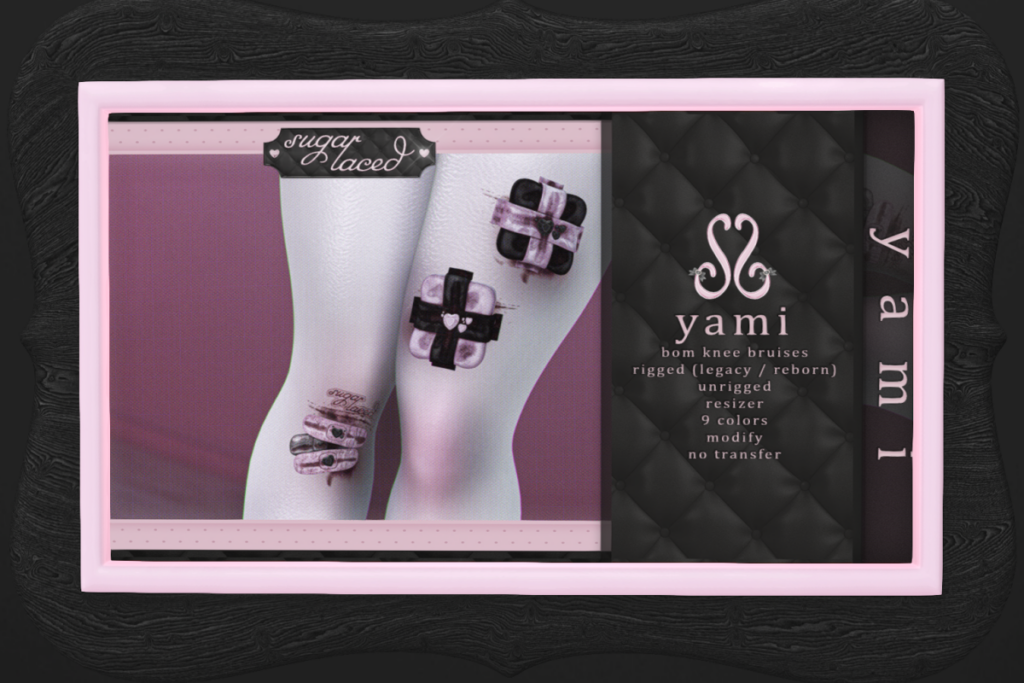 Yami Bandages w/BOM Knee Bruises - Legacy/Reborn/Unrigged, L$499