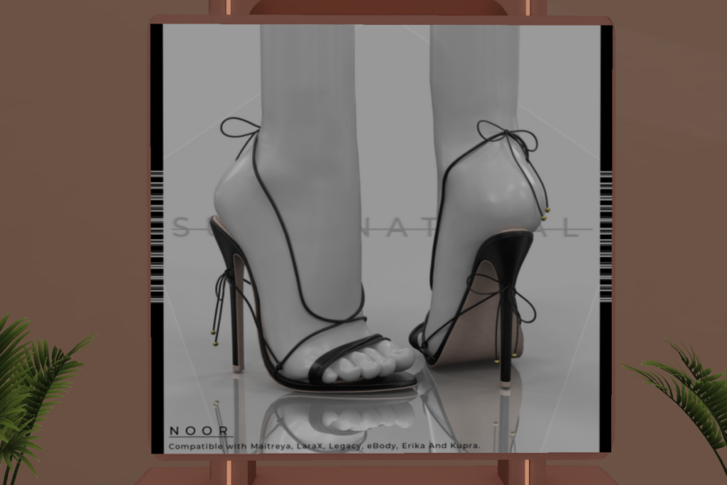 Noor Heels  - Erika/Inithium/Legacy/Maitreya/Reborn	&lt;a href=&quot;http://maps.secondlife.com/secondlife/Supernatural/124/123/21&quot;&gt;TELEPORT&lt;/a&gt;