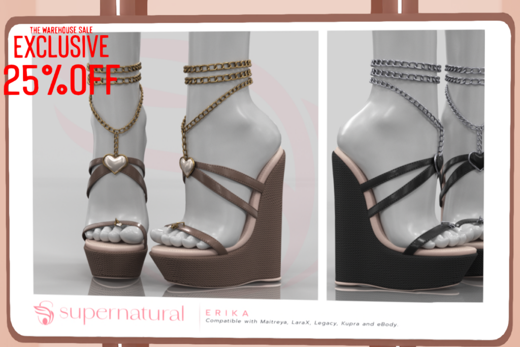Erika Wedges - Inithium/Legacy/MaitreyaX/Reborn, L$141 each/L$966 FP