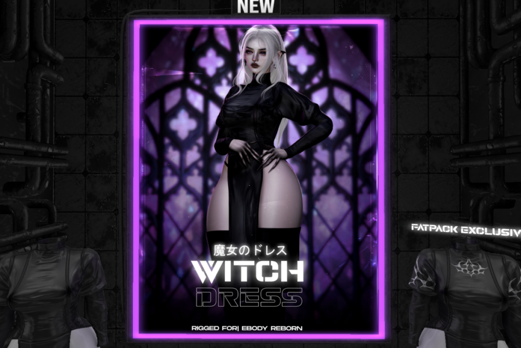 Witch Dress - Reborn, L$350 each/L$950 FP