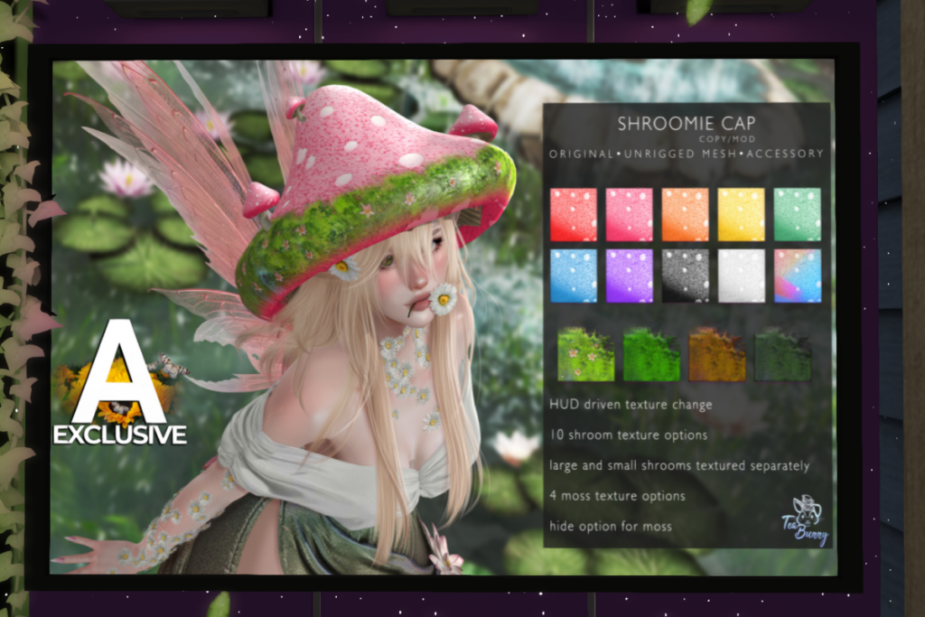 Shroomie Cap, L$150
