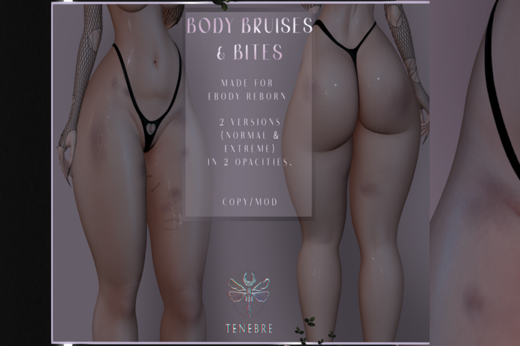 Body Bruises &amp; Bites - BOM for Reborn, L$249