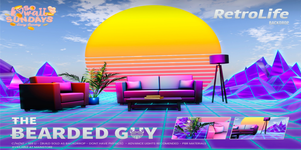 RetroLife Backdrop	&lt;a href=&quot;http://maps.secondlife.com/secondlife/Moonwall/169/121/32&quot;&gt;Teleport&lt;/a&gt;