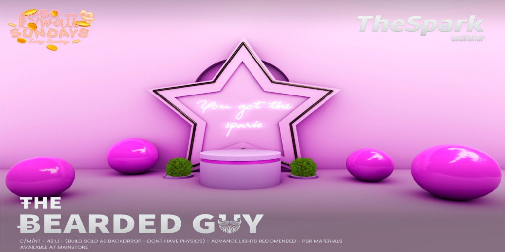 The Spark Backdrop	&lt;a href=&quot;http://maps.secondlife.com/secondlife/Moonwall/169/121/32&quot;&gt;Teleport&lt;/a&gt;