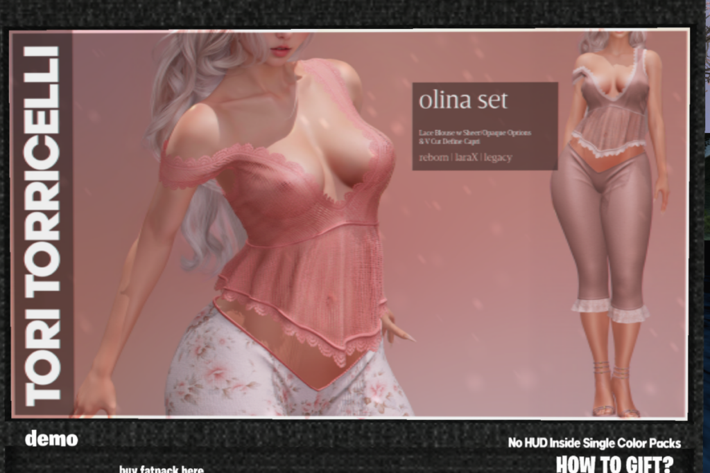 Olina Set - Legacy/MaitreyaX/Reborn	&lt;a href=&quot;http://maps.secondlife.com/secondlife/BUTTERSCOTCH/132/132/24&quot; target=&quot;_blank&quot;&gt;Teleport&lt;/a&gt;
