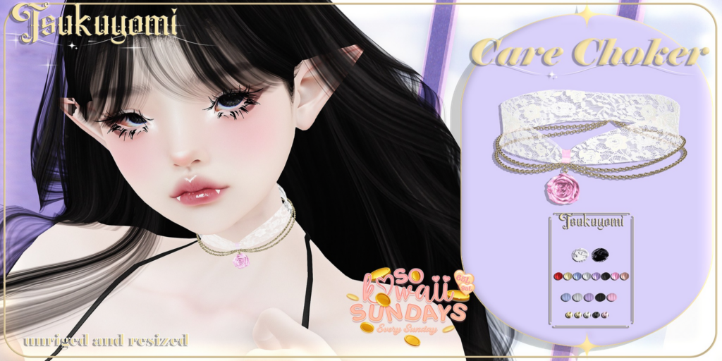 Care Choker	&lt;a href=&quot;http://maps.secondlife.com/secondlife/Crocus%20Island/44/49/26&quot;&gt;Teleport&lt;/a&gt;
