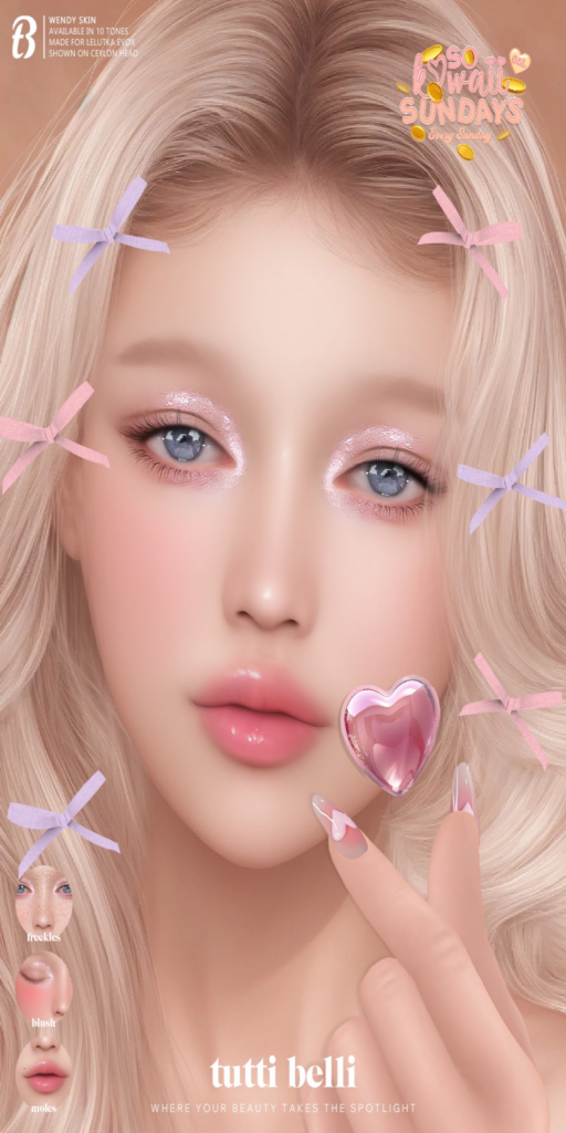 Wendy Skin - EvoX	&lt;a href=&quot;http://maps.secondlife.com/secondlife/Malkine/110/166/293&quot;&gt;Teleport&lt;/a&gt;