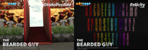 Otoño Perdido Backdrop &amp; Felicity Alphabet