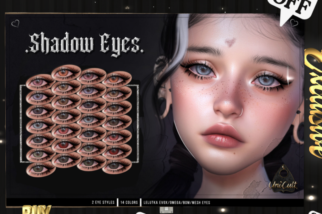 Shadow Eyes - BOM/EvoX/Mesh/Omega, L$210