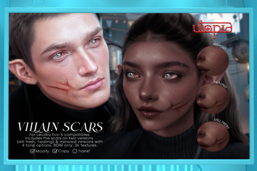 Villian Scars - EvoX, L$135