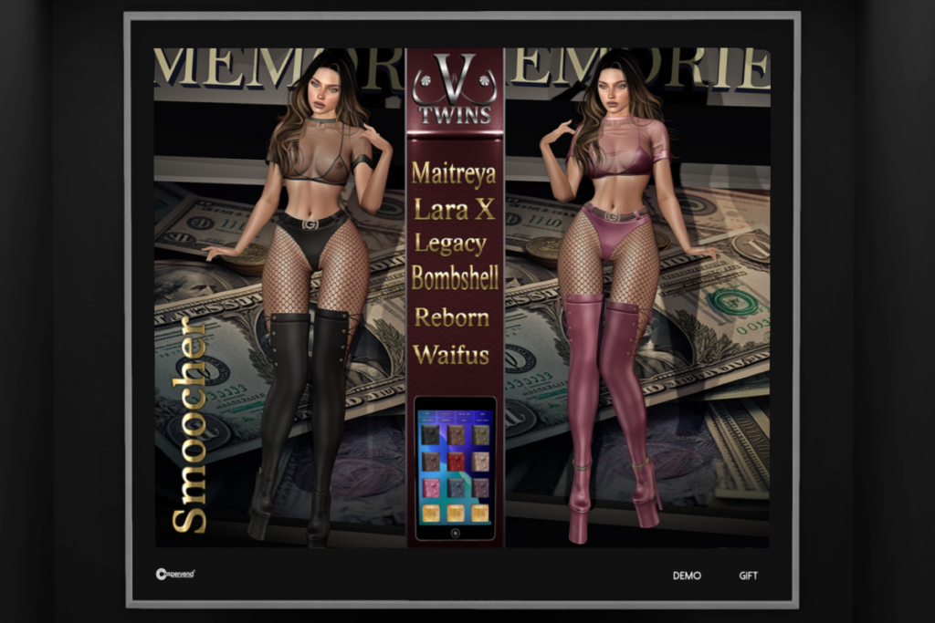 Smoocher Outfit - Legacy/Maitreya/Reborn/+mods, L$299 FP