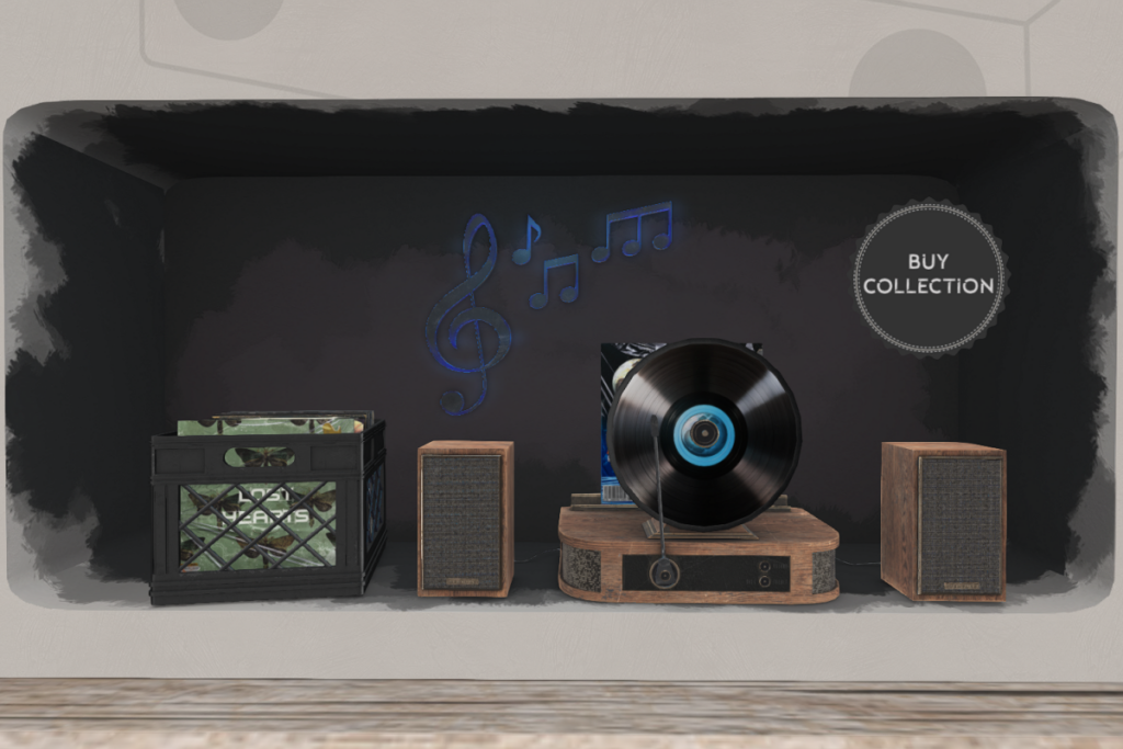 Vintage Vinyl Music Collection, L$399