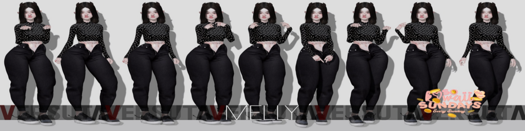 Melly Poses	&lt;a href=&quot;http://maps.secondlife.com/secondlife/Magical/222/66/777&quot;&gt;Teleport&lt;/a&gt;