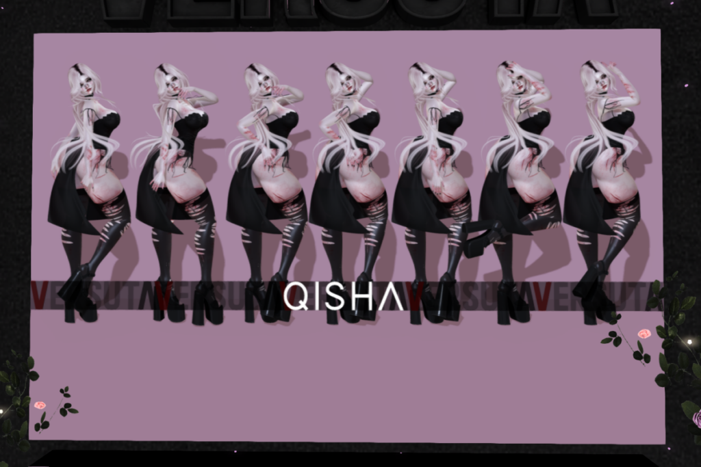 Qisha Poses, L$50 each/L$269 FP