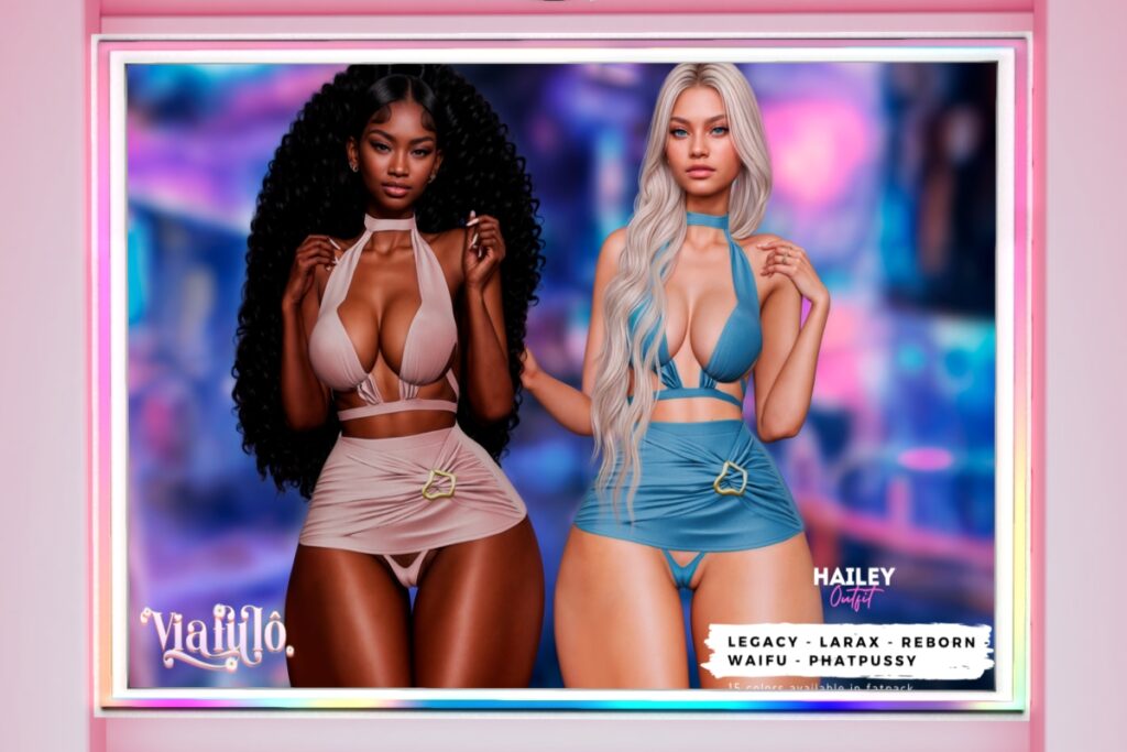 Hailey Outfit - Legacy/MaitreyaX/Reborn/+mods, L$190 each/L$950 each FP